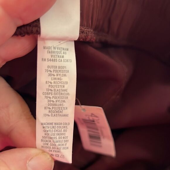 Aerie Offline The Hugger burgundy shorts size XXL NWT - Picture 13 of 13